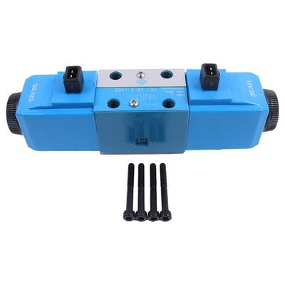 New Hydraulic Solenoid Directional Valve 25/104700 for JCB Backhoe 3CX 2CX 12V