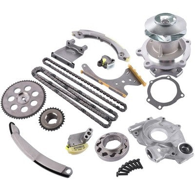 Timing Chain Kit + Water Pump + Oil Pump For 07-11 Chevrolet GMC Hummer Isuzu