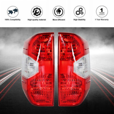 Rear Brake Tail Lights Red FOR 2014-2020 Toyota Tundra Driver & Passenger Side
