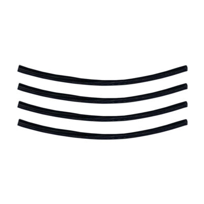 10 Inch Black Door Edge Guard Trim Molding Protectors Low Profile