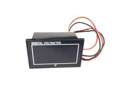 12V Trolling Motor Digital Volt Meter Battery Indicator Charge Status Blue