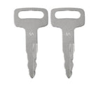 Ignition Keys for Nissan Forklift Heavy Equipment KEY00 GB01A 2 Pack