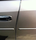 12 Ft Chrome Car Door Edge Guard Moulding Trim DIY Protector Strip 2 4 Door