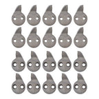 20Pcs Stump Grinder Teeth for Rayco Super Tooth 2933C and 2933T Left and Right