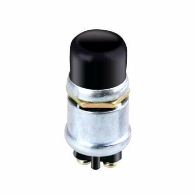 Golf Cart 12V Horn Switch Button with Cover Floor Mount for Club Car EZGO Yamaha