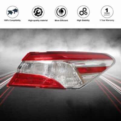 Tail Light LED Brake Lamp Right Passenger's Side Fit For Toyota Camry 2018-2020
