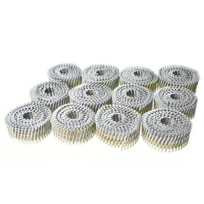 3600Pcs Siding Nails 1-1/2��� x .092��� Collated Wire Coil Full Round Head 15 Degree