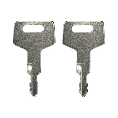 Ignition Key For New Holland Hitachi Gehl Heavy Equipment H806 17001 00019 2 Pack
