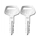 Keys for Komatsu Kalmar Excavator Dozer Loader Fork Lift 787 TR261434 2 Pack
