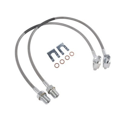 Front Stainless Brake Lines for 1971-1978 GMC K25 Jimmy Chevrolet 4-6" 89340S