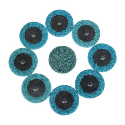 50PCS 2 inch Fine Surface Conditioning Discs Roll Lock Die Grinder Sanding Pads