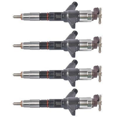4X Common Rail Injector 0950005550 For Hyundai Mighty HD78 3.9L l4 DIESEL Turbo