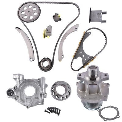 Timing Chain Kit + Water Pump + Oil Pump For 07-11 Chevrolet GMC Hummer Isuzu