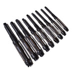 9 Pcs/Set Adjustable Hand Reamers A-I, H4-H12, 15/32" to 1-3/16", HSS