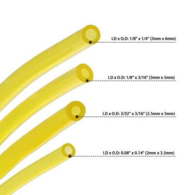 For Common 2 Cycle Small Engine Fuel Line Hose Tygon Tube With 4 Sizes Tubing