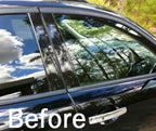 1/4 Chrome Molding Pillar Post Trim Roll DIY Kit