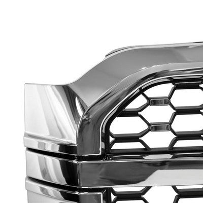 ML3Z-8200-KA Front Bumper Grille Chrome for 2021-2023 Ford F-150 Platinum