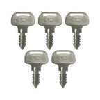 Ignition Key for Kubota M Series Tractor Mower 393 18510 63720 18510 63620 5 Pack