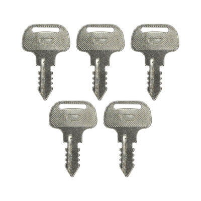 Ignition Key for Kubota M Series Tractor Mower 393 18510 63720 18510 63620 5 Pack