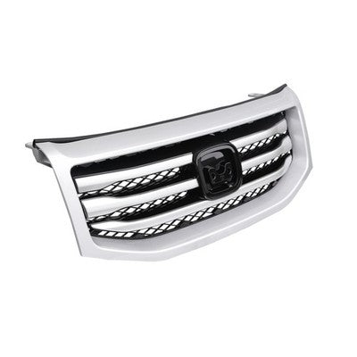 Front Bumper Silver Grille Molding Surround Trim for Honda Pilot 2012-2015