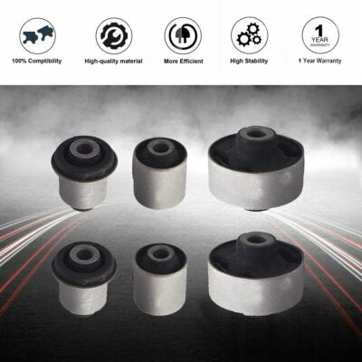 Fit For 04-08 Honda Accord New 6x Front Lower Control Arm Inner & Outer Bushing