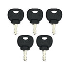 85804675 14707 Ignition Key for New Holland Volvo JCB Heavy Equipment 5 Pack