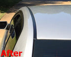 Black Carbon Fiber Roof Top Trim Molding Kit for 1997-2004 Audi A6