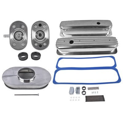 Air Cleaner Dress Up kit Centerbolt Tall Style Valve Cover for Chevrolet SBC 400