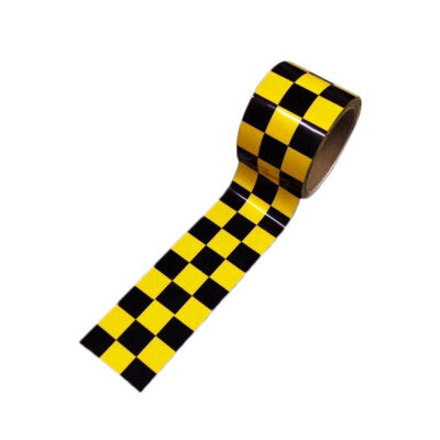 Vintage Snowmobile Ski Doo Blizzard TNT Hood Black Yellow 3 Inch Race Tape Stripes