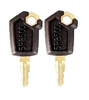 5P8500 Ignition Key for CAT Caterpillar Heavy Equipment 2 Keys