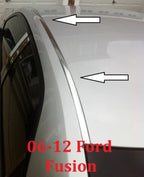 For 2006-2012 Ford Fusion Chrome Roof Top Trim Molding Kit