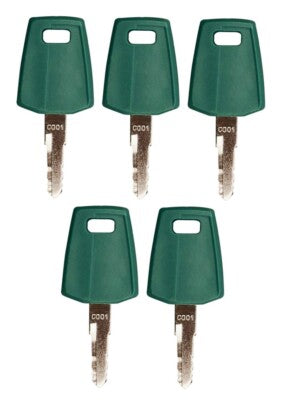 C001 11444208 Keys For Volvo F Series Wheel Loader Five Keys