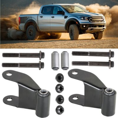 Fit For Ford Ranger Mazda Series Rear Leaf Spring Shackle Bracket Repair Kit 2Pc