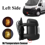 Mirror Manual Adjust For 2014-23 RAM ProMaster 1500 2500 3500 W/Signal Light LH