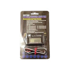 12V Digital RPM Tachometer for 2 Stroke or 4 Stroke Tach Meter Max RPM Recall