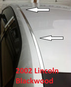 Chrome Roof Top Trim Molding Kit for 2002-2003 Lincoln Blackwood