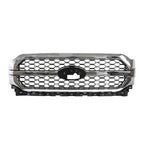 ML3Z-8200-KA Front Bumper Grille Chrome for 2021-2023 Ford F-150 Platinum