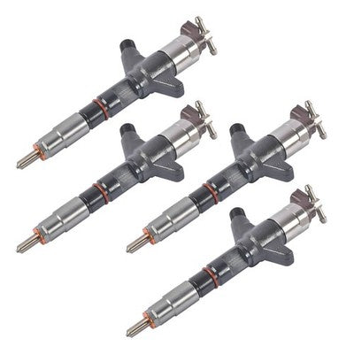 4X Common Rail Injector 0950005550 For Hyundai Mighty HD78 3.9L l4 DIESEL Turbo