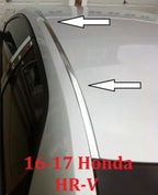 For 2016-2020 Honda HR-V Chrome Roof Trim Molding Kit