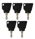 3CX 701 45501 14607 Ignition Keys For JCB Volvo Mini Excavator Loader 5 Keys