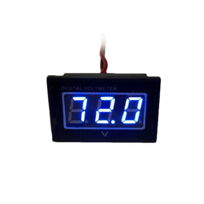 72V Volt Meter Battery Gauge for Polaris GEM Electric Vehicle Blue