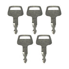 Ignition Key for IHI Case Morooka Chieftain Excavator Heavy Equipment 5080 5 Pack
