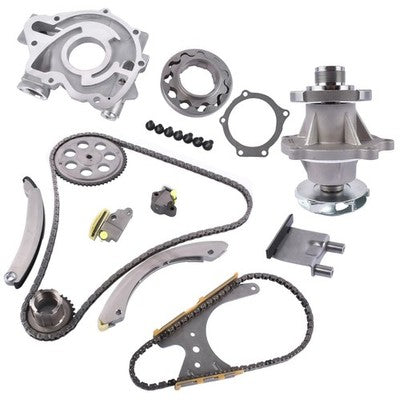 Timing Chain Kit + Water Pump + Oil Pump For 07-11 Chevrolet GMC Hummer Isuzu