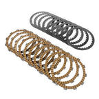 Clutch Friction Steel Plates Kit for Harley Dyna Wide Glide Road King 1999-2017