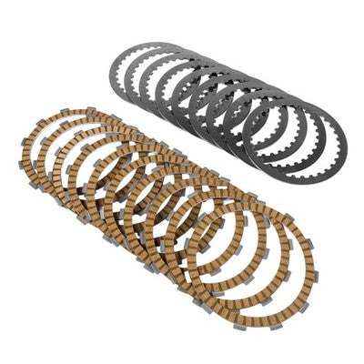 Clutch Friction Steel Plates Kit for Harley Dyna Wide Glide Road King 1999-2017