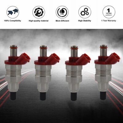 For 90-94 Mazda B2600 MPV 4X High impedance flow match Fuel Injector G609-13-250