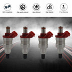 For 90-94 Mazda B2600 MPV 4X High impedance flow match Fuel Injector G609-13-250