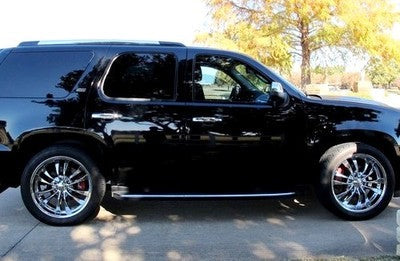 Chrome Running Board Trim Molding Package for Chevy Tahoe Suburban 2007-2014