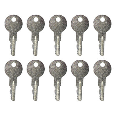 Ignition Key for Ford New Holland Yale Lull Skid Steer Forklift 556 642628 10 Pack