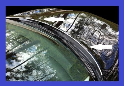 Universal Mirror Chrome Hood Trim Lip Edge Molding Package Accent